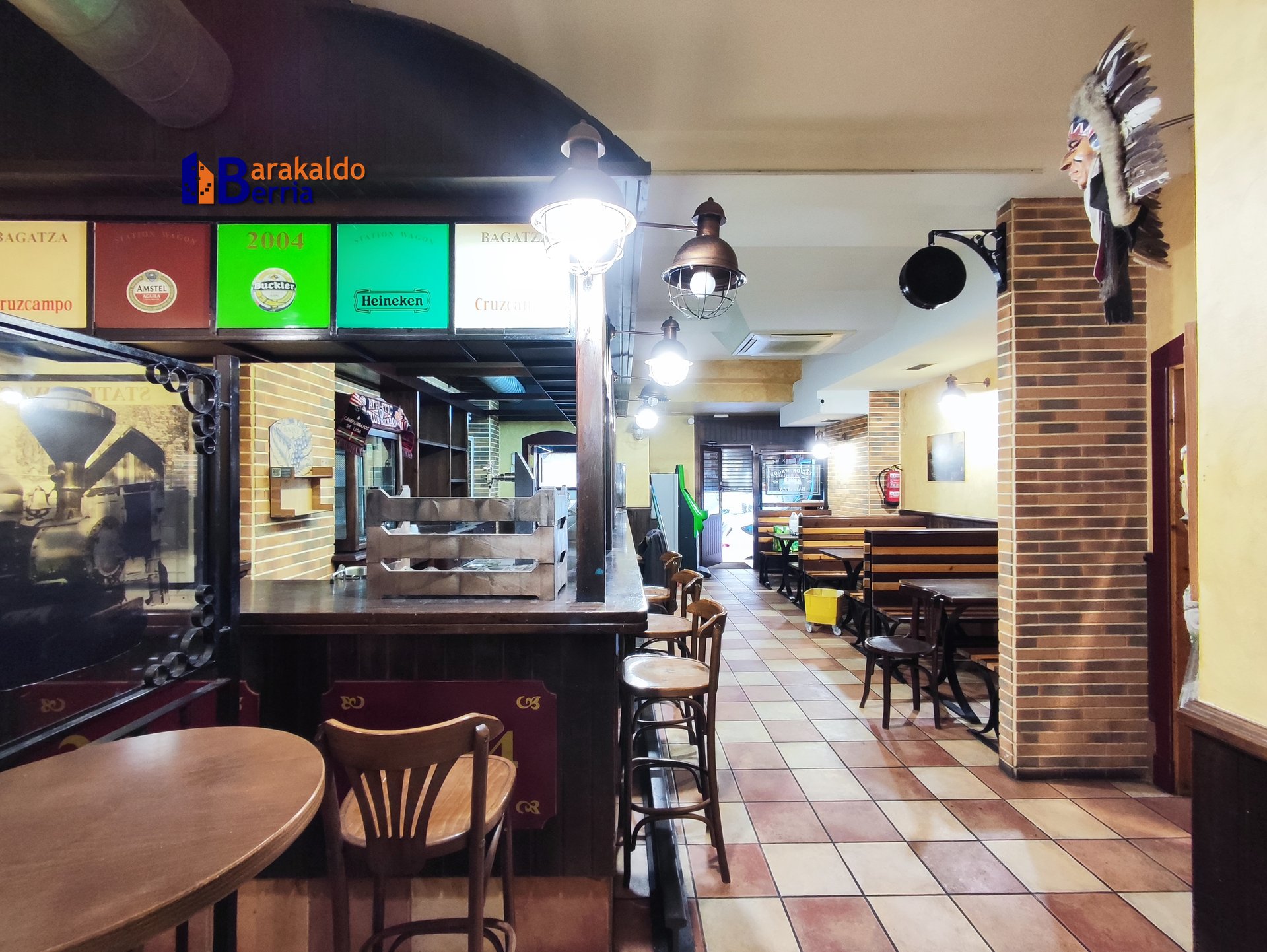 Bar-Restaurante listo para abrir: Licencia en vigor y doble planta en Barakaldo